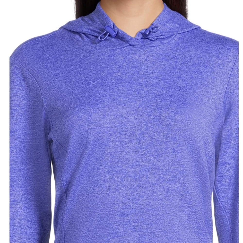 Avia Women's Performance Tee with Hood and Long Sleeves XS - Picture 3 of 12